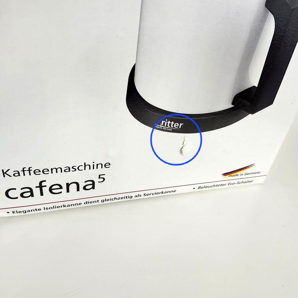 Coffee Machine cafena5 Outlet-B (white)