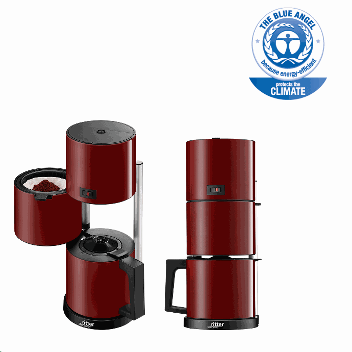 Coffee Machine cafena5 (red)