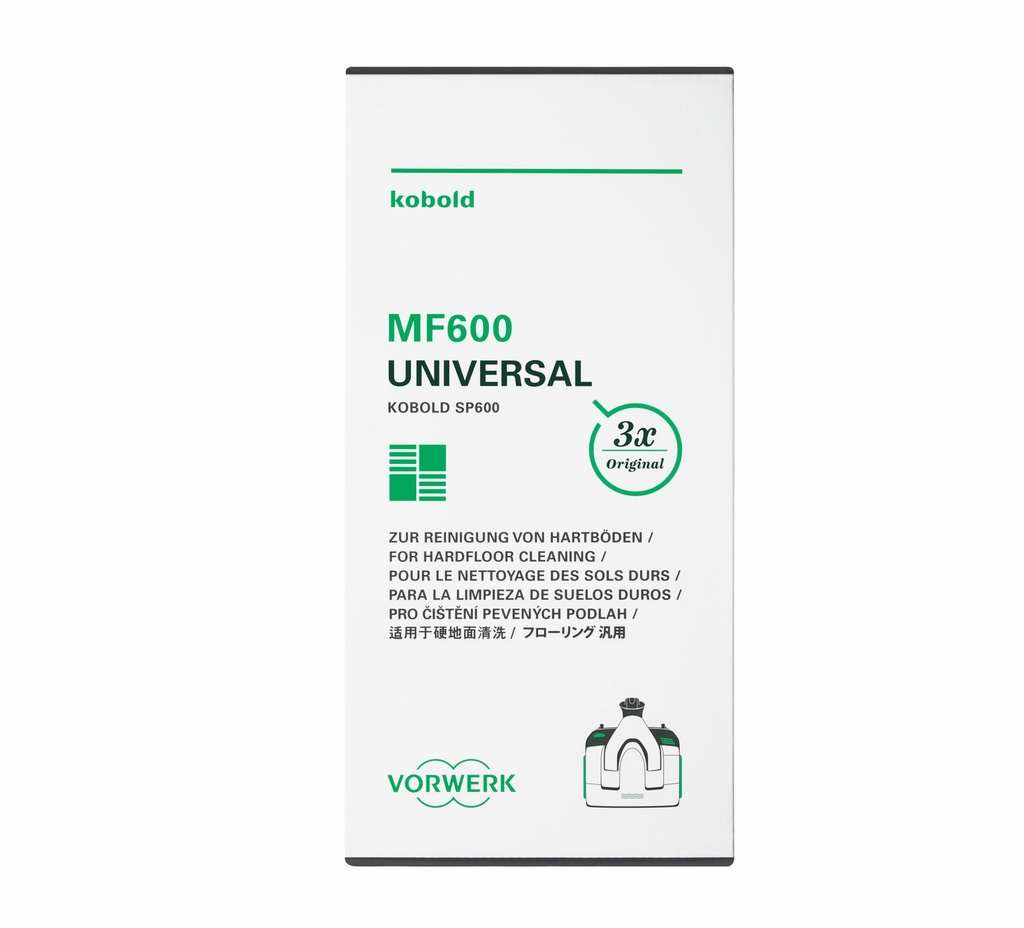 SP600/SPB100 Universal Microfiber Cloth MF600 (3x)